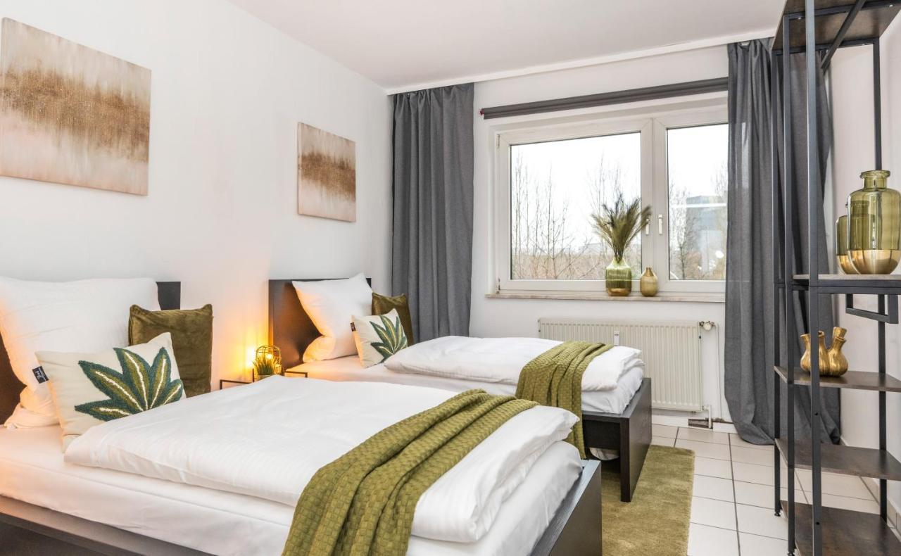 3-Zimmer-Wohnung Nahe Essen City, Bis 5 Personen, Smarttv, Wifi, Balkon Bagian luar foto