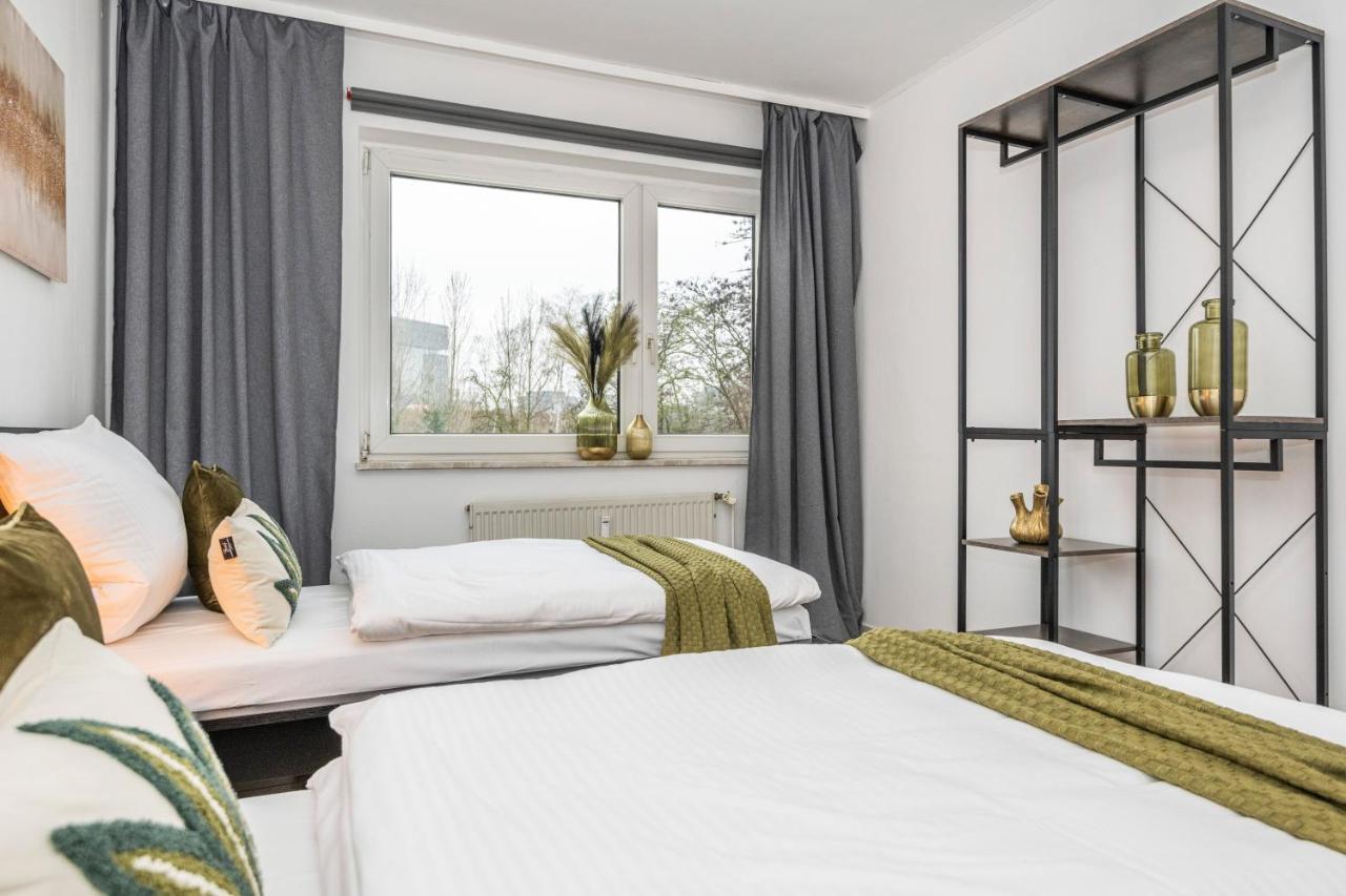 3-Zimmer-Wohnung Nahe Essen City, Bis 5 Personen, Smarttv, Wifi, Balkon Bagian luar foto
