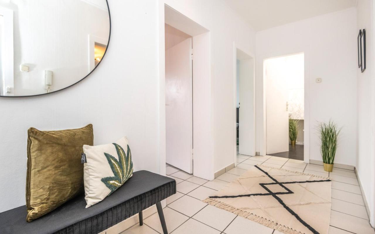 3-Zimmer-Wohnung Nahe Essen City, Bis 5 Personen, Smarttv, Wifi, Balkon Bagian luar foto