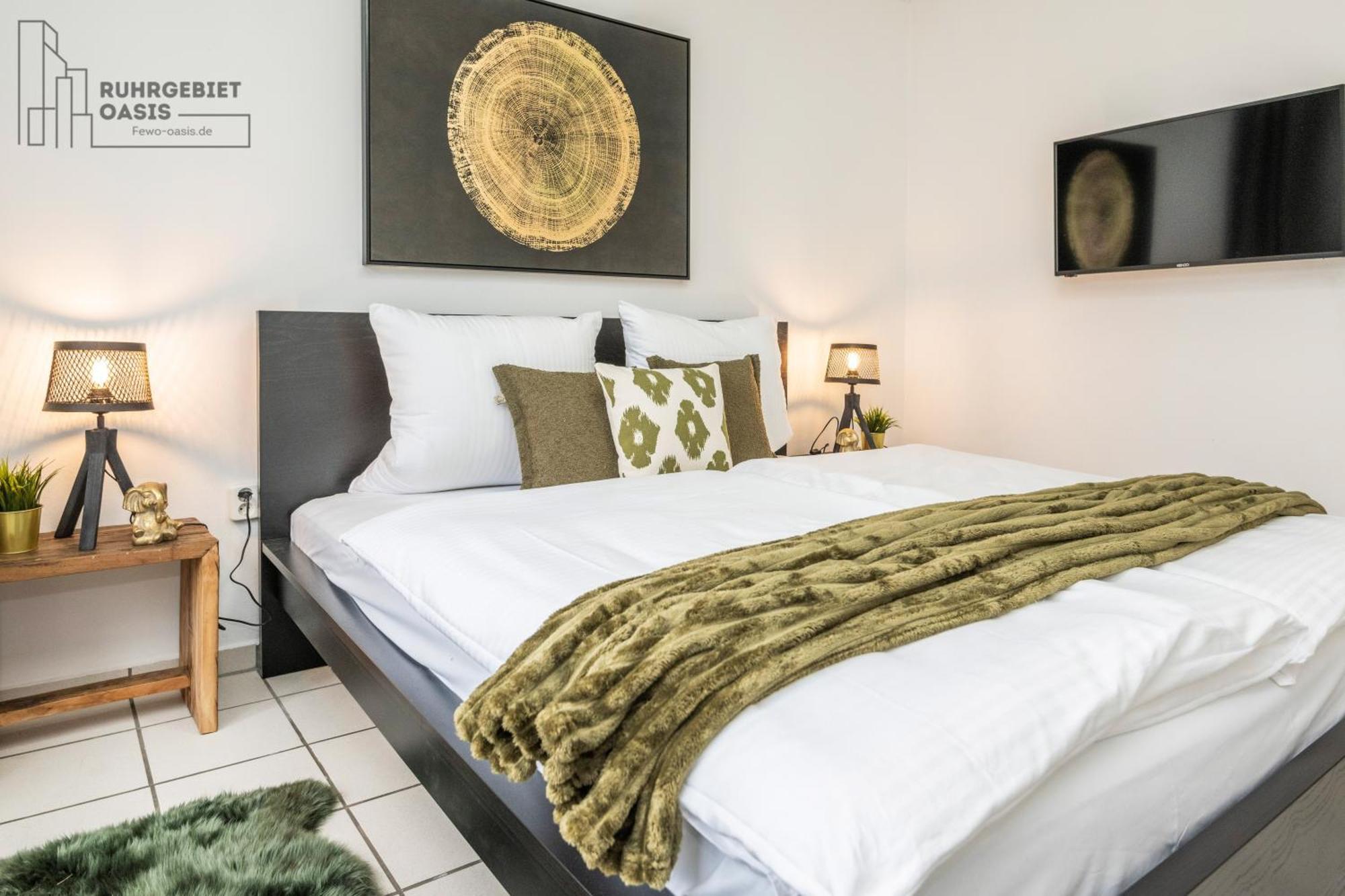 3-Zimmer-Wohnung Nahe Essen City, Bis 5 Personen, Smarttv, Wifi, Balkon Bagian luar foto